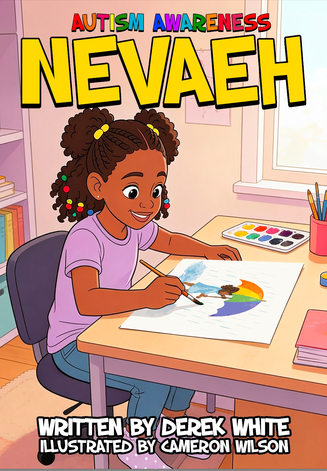 Autism Awareness Nevaeh by Derek White book cover
